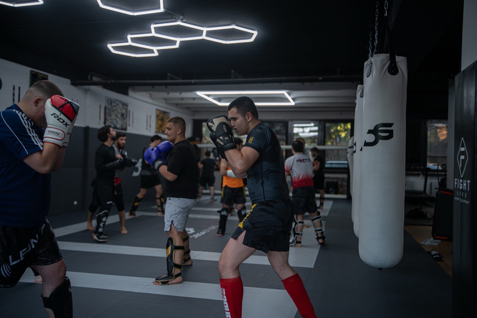 Kickboxen · Sparring